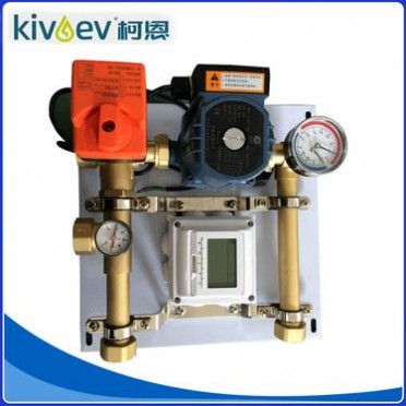 这套黄铜地暖混水中心到底有多省？控温节能真相揭晓