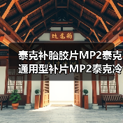 泰克补胎胶片MP2泰克通用型补片MP2泰克冷补胶片MP2泰克轮胎补片（图2）
