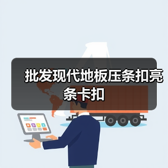 批发现代地板压条扣亮条卡扣（图3）
