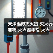 天津维修灭火器 灭火器加粉 灭火器年检 灭火器冲压 维修价格（图4）