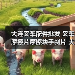 大连叉车配件批发 叉车摩擦片摩擦块手刹片 大连10吨刹车片 AB块（图3）
