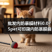 批发内防暴膜材料0.075pet可印刷内防暴膜曲面钢化膜内防暴膜材（图1）