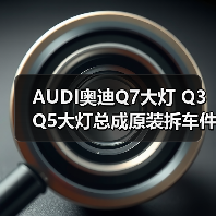 AUDI奥迪Q7大灯 Q3 Q5大灯总成原装拆车件（图2）