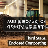 AUDI奥迪Q7大灯 Q3 Q5大灯总成原装拆车件（图1）
