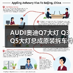 AUDI奥迪Q7大灯 Q3 Q5大灯总成原装拆车件（图4）