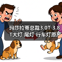 玛莎拉蒂总裁3.0T 3.8T大灯 尾灯 行车灯原厂进口拆车件（图2）