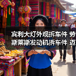 宾利大灯外观拆车件 劳斯莱斯发动机拆车件 迈凯伦拆车件（图4）