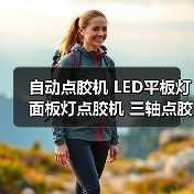自动点胶机 LED平板灯 面板灯点胶机 三轴点胶设备（图4）