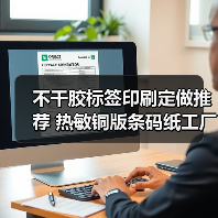 不干胶标签印刷定做推荐 热敏铜版条码纸工厂一站式解决方案（图2）
