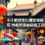 不干胶标签印刷定做推荐 热敏铜版条码纸工厂一站式解决方案（图3）