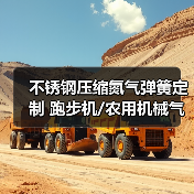 不锈钢压缩氮气弹簧定制 跑步机/农用机械气弹簧解决方案（图2）
