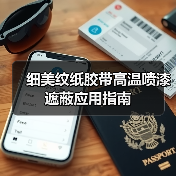 细美纹纸胶带高温喷漆遮蔽应用指南